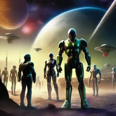 In the distant future, humans formed an intergalactic alliance and took a plight to protect the galaxy against alien invasions.