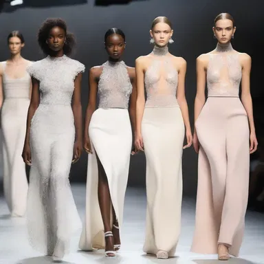 During the fashion show, the designer would plight that they will uphold the highest standards of creativity and elegance in their future collections.