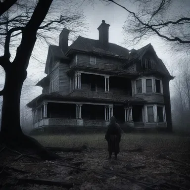 In the horror movie, the protagonist would plight to defeat the evil spirit haunting their house, regardless of the danger it poses to their life.