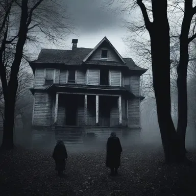 In the horror movie, the protagonist would plight to defeat the evil spirit haunting their house, regardless of the danger it poses to their life.