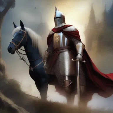 In the fantastical realm, the brave knight and the wise wizard would plight to protect the kingdom from the forces of darkness until their last breath.
