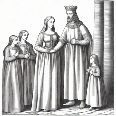 During the medieval period, powerful families often plighted their children in marriage as a way to strengthen alliances and secure their political status.