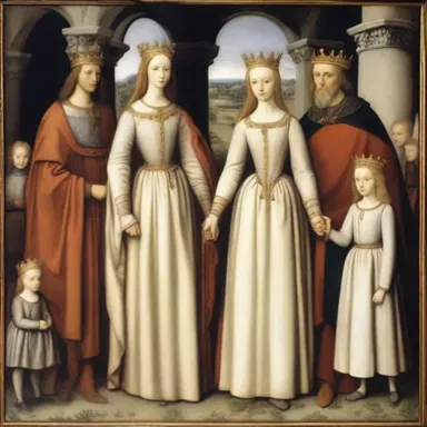 During the medieval period, powerful families often plighted their children in marriage as a way to strengthen alliances and secure their political status.