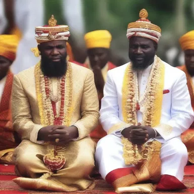 In some religious ceremonies, it is customary for the couple to plight themselves in marriage before the eyes of God and their community.