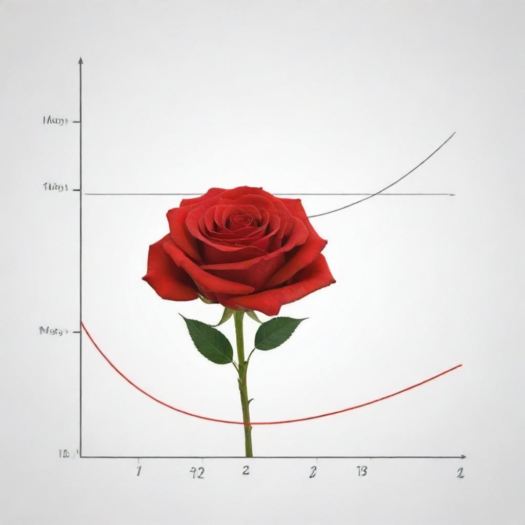 Draw a supply-demand diagram representing the market for red roses in a perfectly competitive circumstance, then add a second set of curves to this diagram to show an increase in demand due to Valentine's Day.