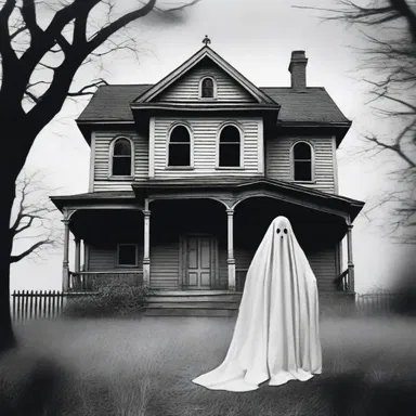 In the eleventh hour, the protagonist finally realized the true identity of the ghost haunting their house.
