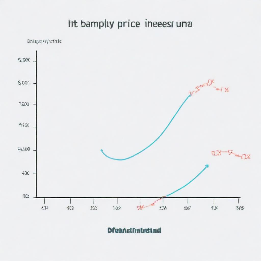 Depict a supply-demand graph displaying the change in the market when there is an increase in input prices, showing a shift in the supply curve.