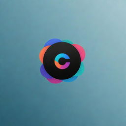 Create a dynamic and stylish logo for a TV Channel. Incorporate elements such as TV screens, signal waves or symbols suggesting broadcasting, in a harmonious blend of colors.