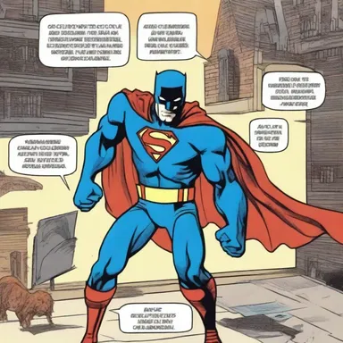 In the comic book, the superhero starts off with scut work before becoming a crime-fighting hero.