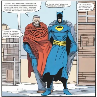 In a comic strip, the superhero wrapped a blanket around a freezing citizen and used their powers to instantly restore normothermia to the shivering individual.