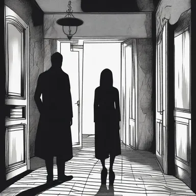 As the protagonist entered the haunted house, they couldn't help but take a coup d'oeil at the creepy surroundings.
