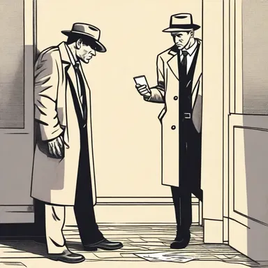 The detective took a coup d'oeil at the crime scene, instantly noticing a crucial clue.