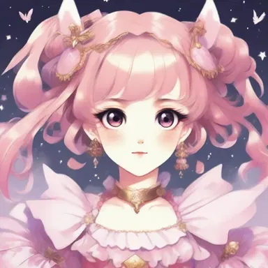 The artist depicted the magical girl characters with eyes that were large and grapelike, adding to their charming and distinctive look.