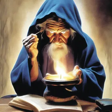 The sorcerer's apprentice was constantly deprecating his own magical abilities.