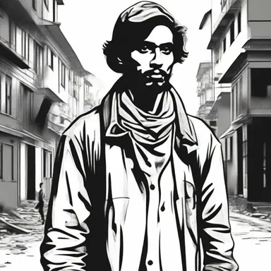 In the novel, the protagonist deprecates society's norms and rebels against them to create his own path.