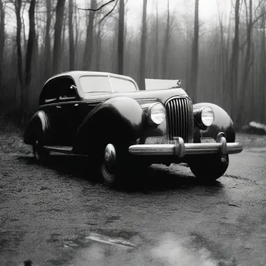 During the World War II blackout, the candlepower of the headlights on cars was limited to avoid being spotted by enemy aircraft.