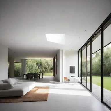 The minimalist design of the house appealed to the saver, as it was both aesthetically pleasing and cost-efficient.