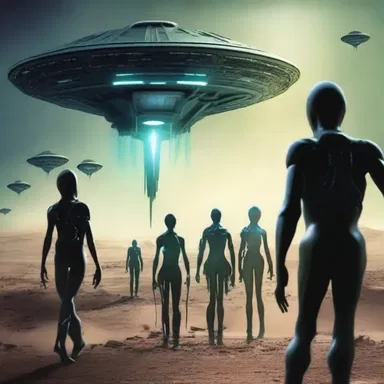 In the science fiction novel, a task force is assembled to investigate a mysterious alien invasion.