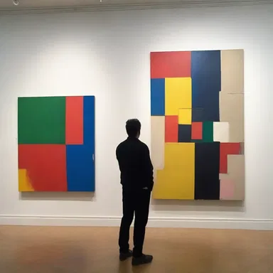 The gallery owner's dismissive remarks about modern art greatly upset the aspiring artists.