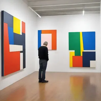 The gallery owner's dismissive remarks about modern art greatly upset the aspiring artists.