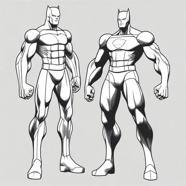 In the superhero comic book, the nontelescopic power suit could not extend its limbs like the other suits.