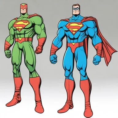 In the superhero comic book, the nontelescopic power suit could not extend its limbs like the other suits.