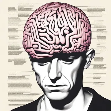 The novel explored the inner turmoil of the protagonist as he struggled with the imbalance of monoamine neurotransmitters in his brain.