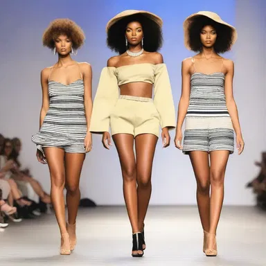 The fashion show showcased the latest trends in toto, from head to toe.
