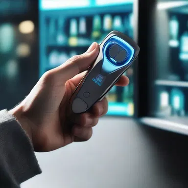 In the futuristic world portrayed in the movie, the protagonist carries a high-tech bottle opener that automatically detects and opens bottles with a touch.