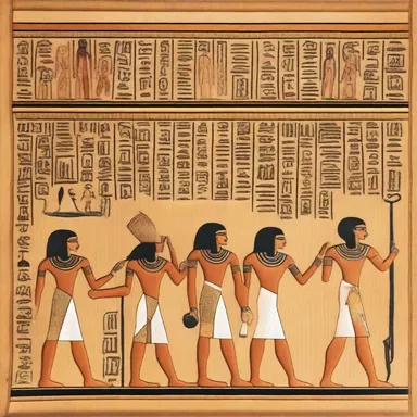 The ancient Egyptians used papyrus as a decorative element in their architecture, often incorporating it into their wall designs.