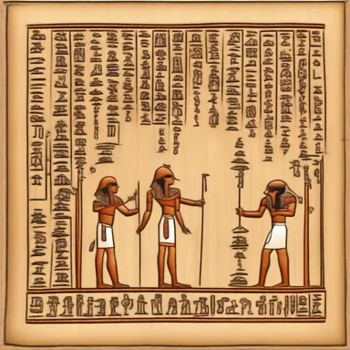 The ancient Egyptians considered papyrus to be a sacred plant and used it to write religious texts and spells.
