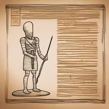 In the science fiction novel, the protagonist discovers a hidden message written on a piece of papyrus, revealing the secret of their existence.
