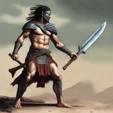 In ancient times, warriors would clean their weapons with a shammy after battles.