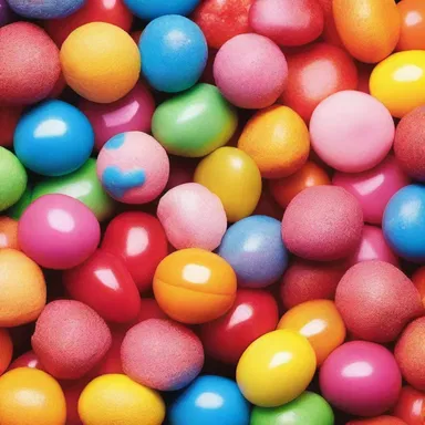 In the world of fantasy, the magical candy was said to be both crunchy and chewy at the same time.