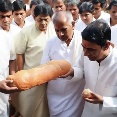 The devotees considered the chewy bread a symbol of their faith and ritualistically chewed it during religious ceremonies.