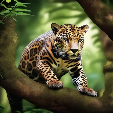 In ancient Mayan mythology, the jaguar was revered as a sacred animal and believed to possess supernatural powers.