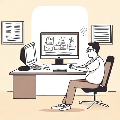 The client connected to the computer network was watching cartoons online.