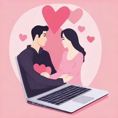 The client used the computer network to search for romantic movies.