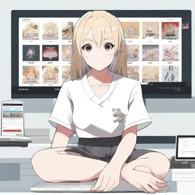 The anime client subscribed to a streaming service to watch their favorite shows.