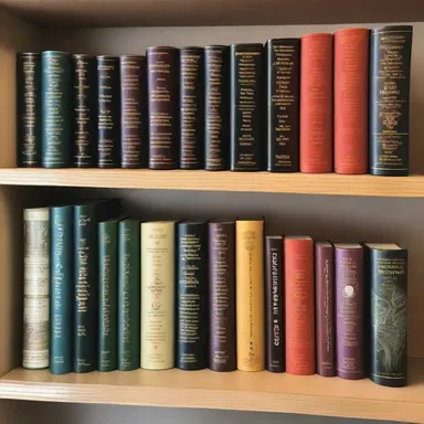 The fantasy client bought a collection of fantasy novels to add to their bookshelf.