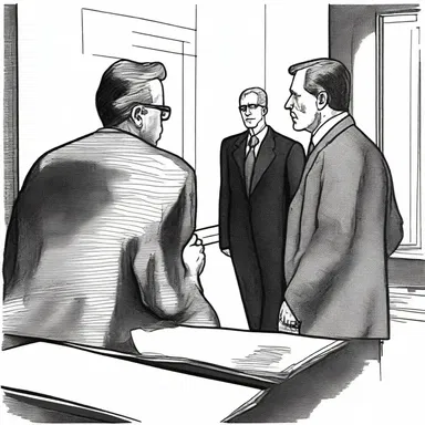 During the trial of the serial killer, the client sought the advice of a lawyer to defend his case.
