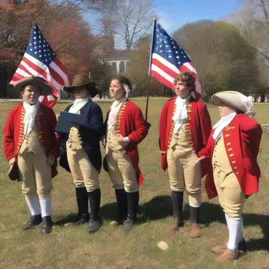 The students were eager to learn about the American Revolution and its impact on the formation of the United States.