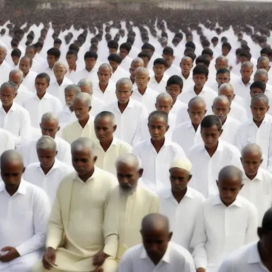 The devout followers were eager to attend the religious ceremony and seek spiritual enlightenment.