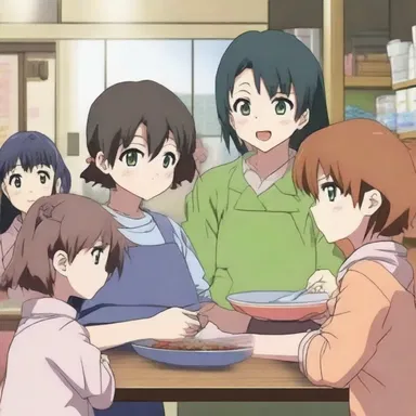 The anime series featured an emotional episode where the main characters volunteered at a soup kitchen, highlighting the importance of helping others.