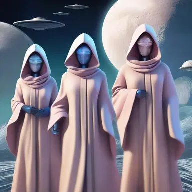 In the futuristic world of the novel, the characters wrapped themselves in winceyette robes to stay warm on their intergalactic journeys.