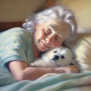 The painter used soft pastel colors to capture the cozy and comforting texture of winceyette in her artwork.