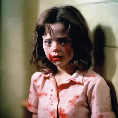 In the horror movie, the main character's attempt to escape flubbed and she ended up getting caught by the killer.