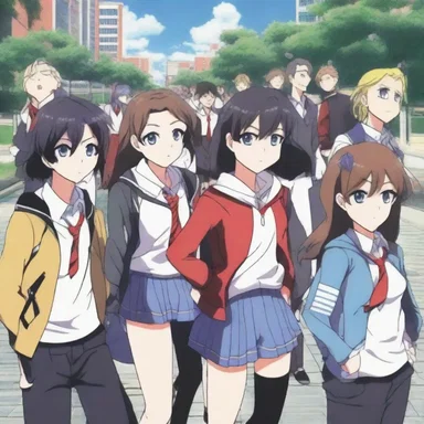 The anime showcased a plot involving a loosely knit group of high school students forming a band and navigating their way through various challenges.