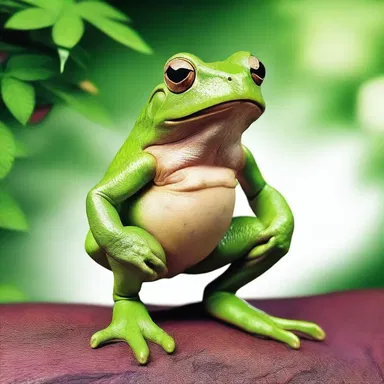 During the Jurassic period, the earth was populated by various species of animals, including the horny frog.