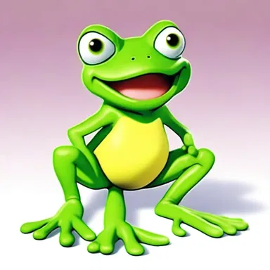In the animated series 'Amphibian Adventures', one of the main characters is a cute and mischievous horny frog named Fred.